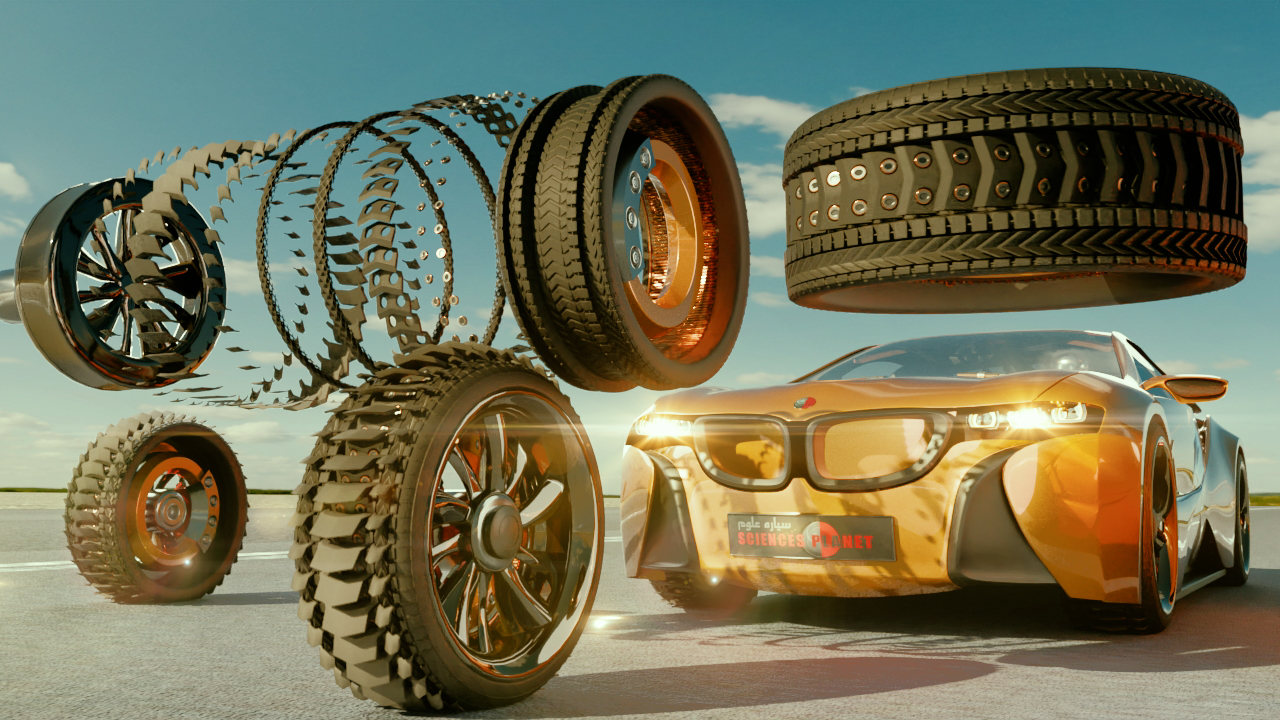 اختراعات جدید ایرانی/اختراعات جدید در ایران/اختراعات ثبت شده در ایران/تولید برق در خودرو با استفاده از چرخ های مجهز به لاستیک پیزو الکتریک/ خاصیت پیزوالکتریکی مواد / پدیده پیزوالکتریک/ مواد پیزوالکتریک/علی پوراحمد